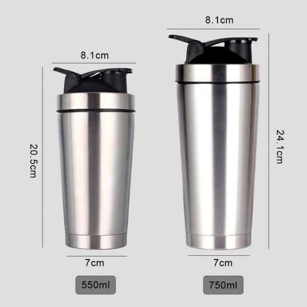 Capacity of shaker bottles